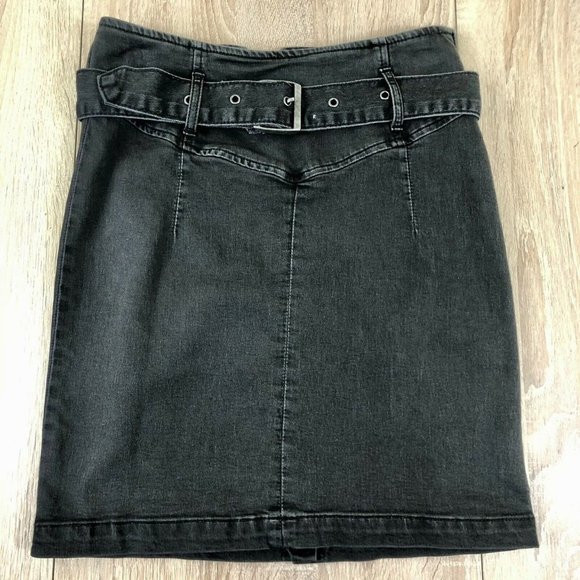 Free People Livin It Up Stretch Pencil Skirt 4 NWT - Picture 2 of 6